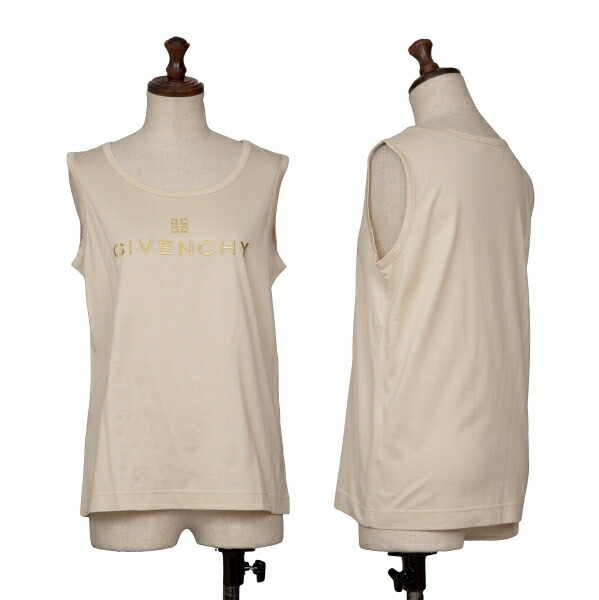 【未使用】【新古品】GIVENCHY ジバンシィ トップス レディース リブニット サマーニット ホワイト サイズ38 未使用 360909414_1.jpg