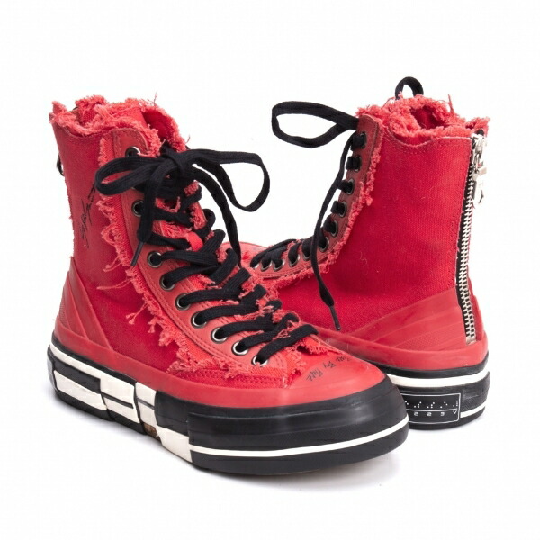 21AW ヨウジヤマモト×VESSEL ヴェゼル ハイカットスニーカー 43 Y'sとxVesselによるフットウェアコレクション、2ウェイになる