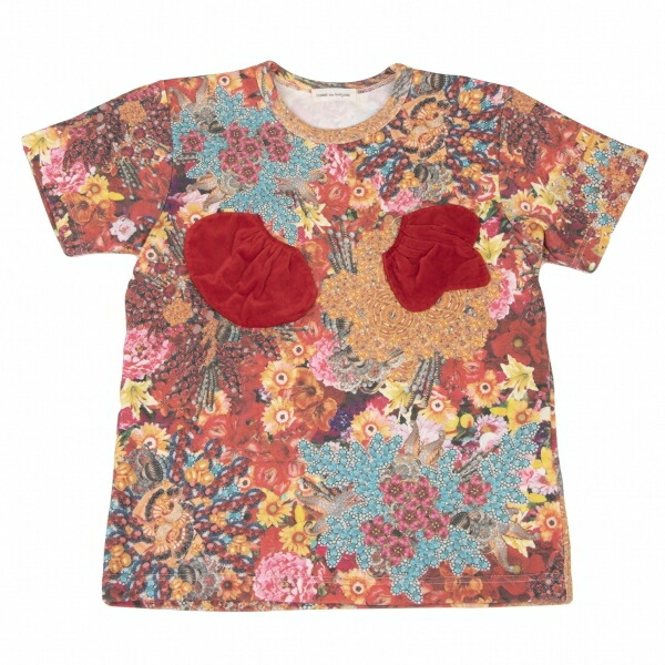 コムデギャルソン　フラワープリントTシャツ　COMME des GARÇONS COMME des GARCONS（Tシャツ(半袖/袖なし)）のフリマアイテム一覧