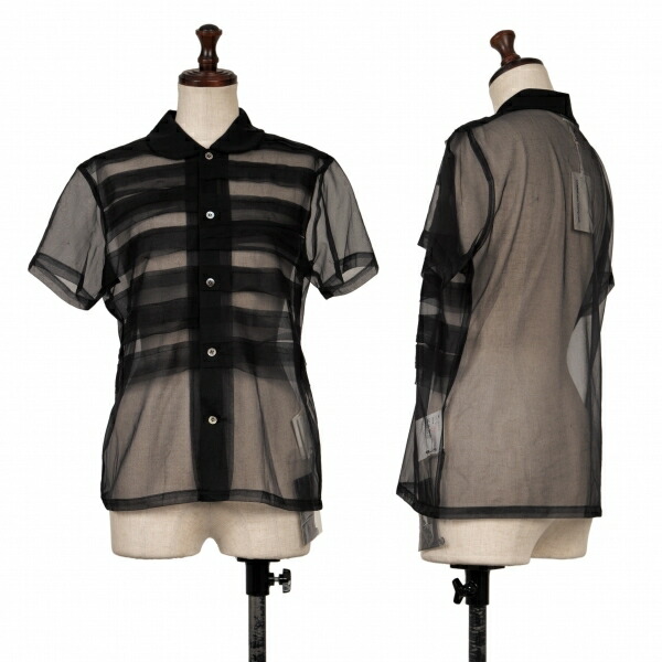 24ss 定番 エステルバイヤス半袖シャツ　ブラックコムデギャルソン 楽天市場】BLACK COMME des GARCONS ブラック コムデギャルソン