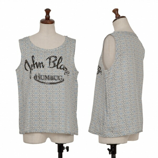 楽天市場】【中古】 FACETASM (ファセッタズム) LACE UP PRINTED TANK