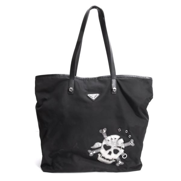 楽天市場】【バッグ】PRADA プラダ スカル トートバッグ ラージトート
