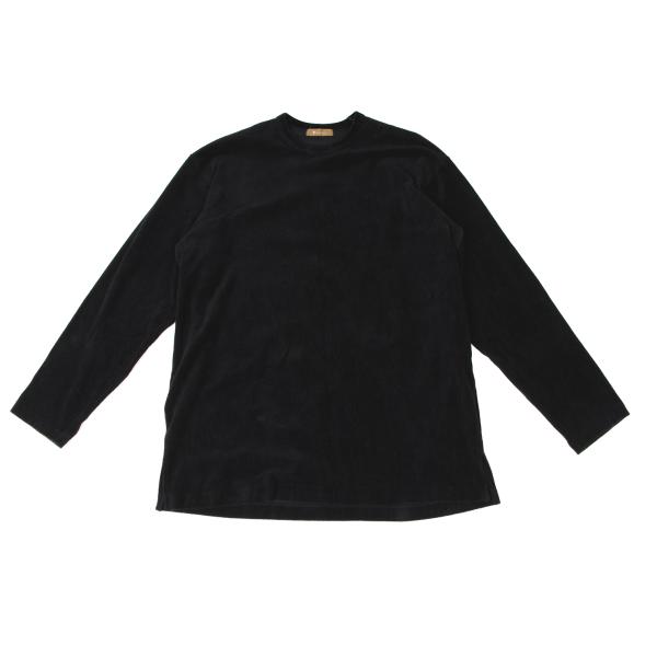 【中古】 ワイズフォーメンY\u0027s for men コール天長袖カットソー 黒M位【メンズ】