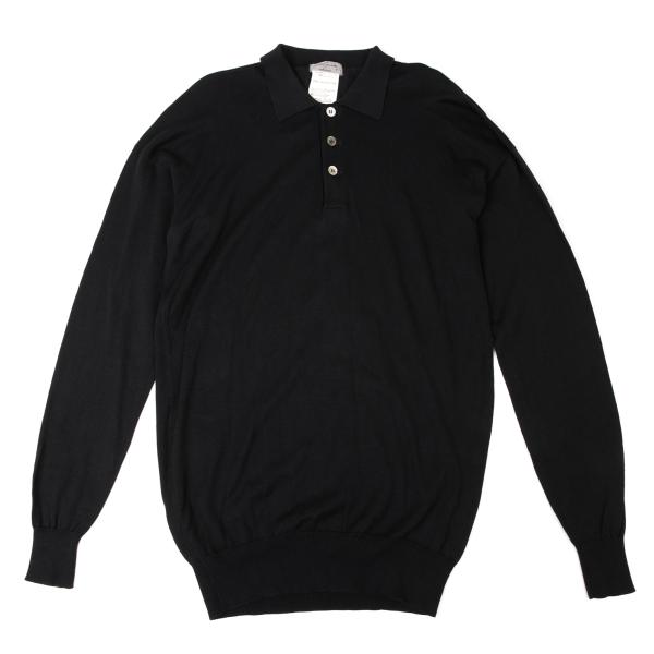 【中古】 ヨウジヤマモトプールオムYohji Yamamoto POUR HOMME 綿織物長袖編み物スポーツシャツ 黒M位【メンズ】