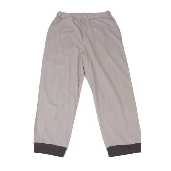 【中古】 ワイズフォーリビングY\u0027s for living 裾うつり変わり綿織物ズボン下 薄墨色L【メンズ】 メンズファッション-ズボン・パンツ