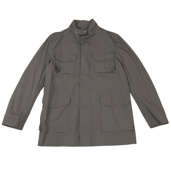 【中古】 パパスプラスPapas+ フード収納M65ミリタリージャケット チャコールM【メンズ】