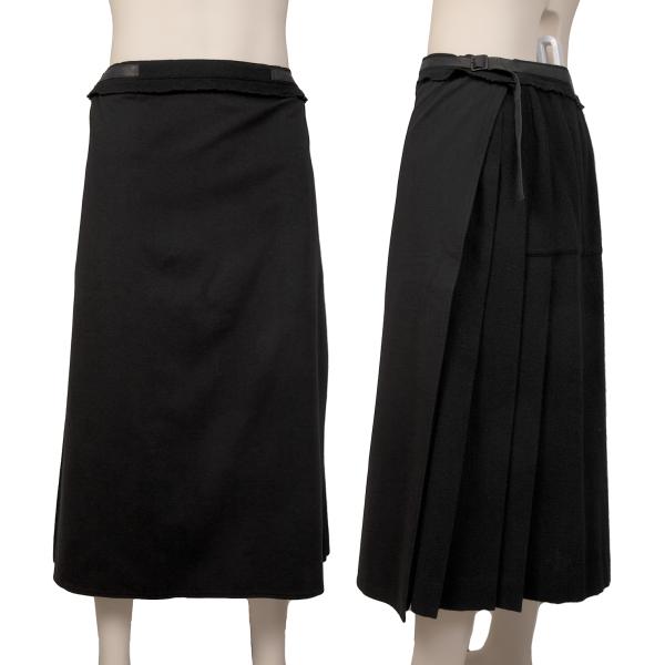 希少　Yohji Yamamoto (2) ラップ スカート マキシ　山本耀司 137585-1.jpg