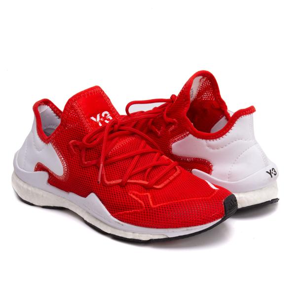 【中古】 ワイスロバート・エドワード・リーY-3 Adizero Runner スニーカー 赤白23糎【レディース】