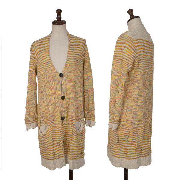 楽天市場】【中古】 エムアンドキョウコM.&KYOKO パッチワークニット