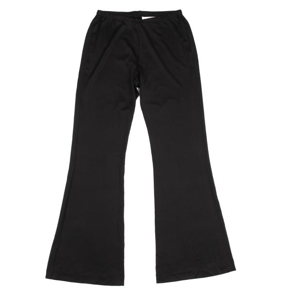 【中古】 トリココムデギャルソンtricot COMME des GARCONS キュプラ混ストレッチフレアイージーパンツ 黒M位【レディース】｜PLAYFUL