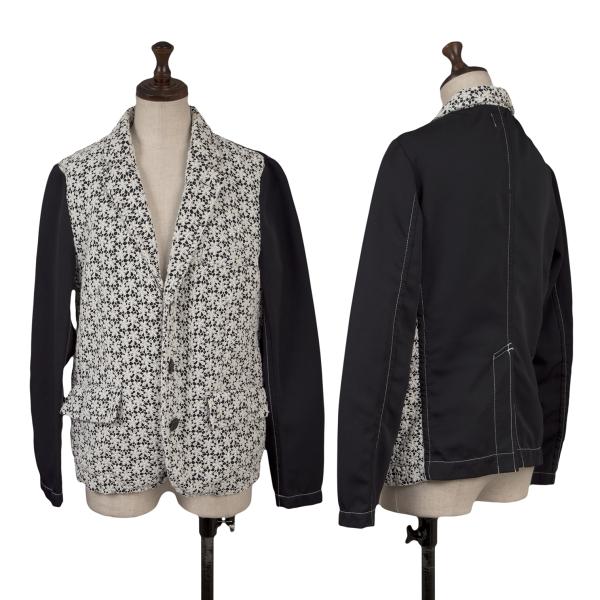【中古】 トリココムデギャルソンtricot COMME des GARCONS スピード競技ひな型うつり変わりポリ上衣 紺白M【レディース】