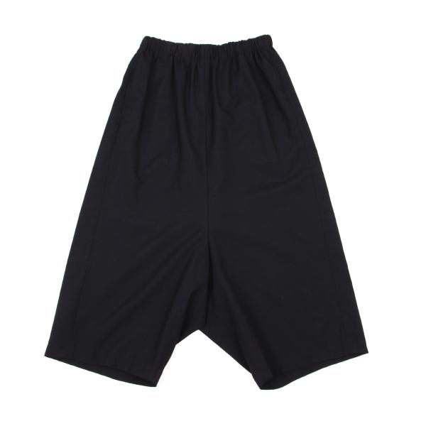 【中古】 コムコム コムデギャルソンCOMME des GARCONS ウールサルエルパンツ 紺S【レディース】｜PLAYFUL