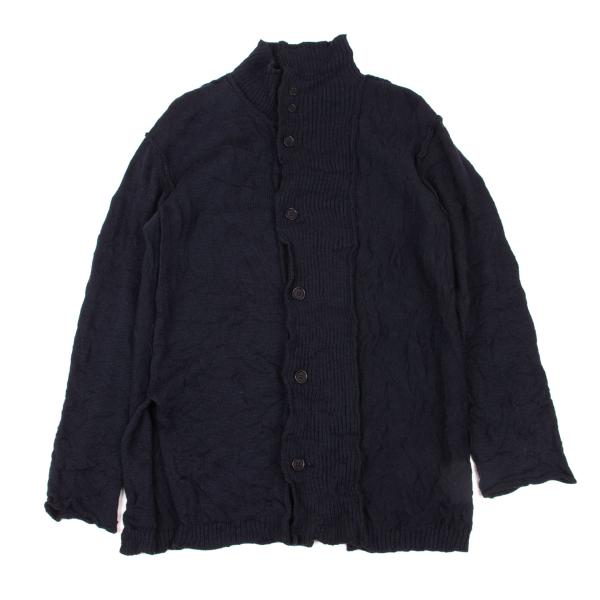 B yohji yamamoto 綿麻　カーディガン B yohji yamamoto 綿麻 カーディガン