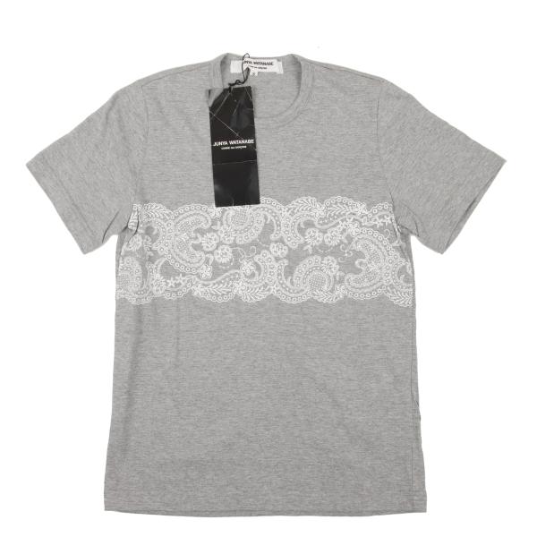 【中古】 ジュンヤワタナベ コムデギャルソンJUNYA WATANABE COMME des GARCONS プリントTシャツ グレーS【レディース】|PLAYFUL
