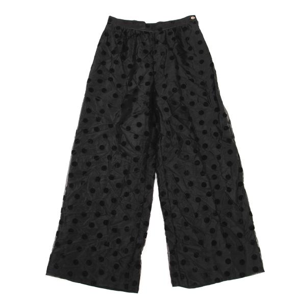 tricot COMME des GARCONS花柄ブラック ワイドパンツ 楽天市場】【中古】tricot COMME des GARCONS 花柄 ワイドパンツ TR