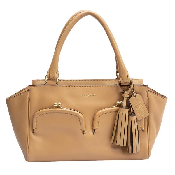 美品　COACH サッチェル パーカー がま口　オールレザー　ハンドバッグ 楽天市場】【バッグ】COACH コーチ パーカーレザー サッチェル