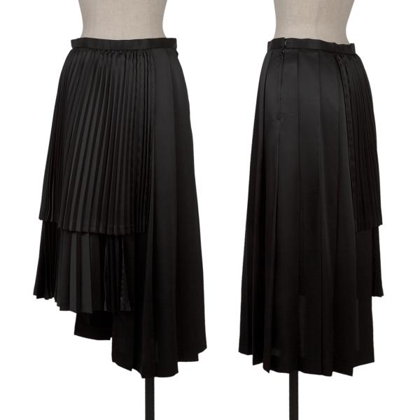 ノワール ケイ ニノミヤ ウールリブ切替ギャザースカート ノワール ケイ ニノミヤnoir kei ninomiya ウールリブ切替