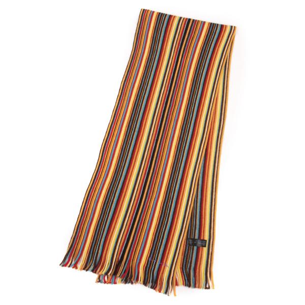 【美品】ポールスミス マフラー オレンジ 楽天市場】【未使用品】【アパレル】Paul Smith ポール スミス