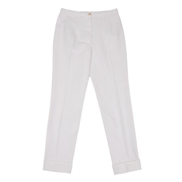 【中古】 ジルサンダーJIL SANDER コットンストレッチダブルパンツ オフ38【レディース】|PLAYFUL