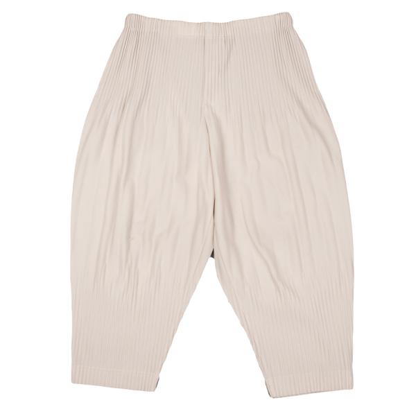 美品 タグ付き HP55JF450 オムプリッセイッセイミヤケ プリーツ パンツ HOMME PLISSE ISSEY MIYAKE(イッセイミヤケオムプリッセ) BASICS