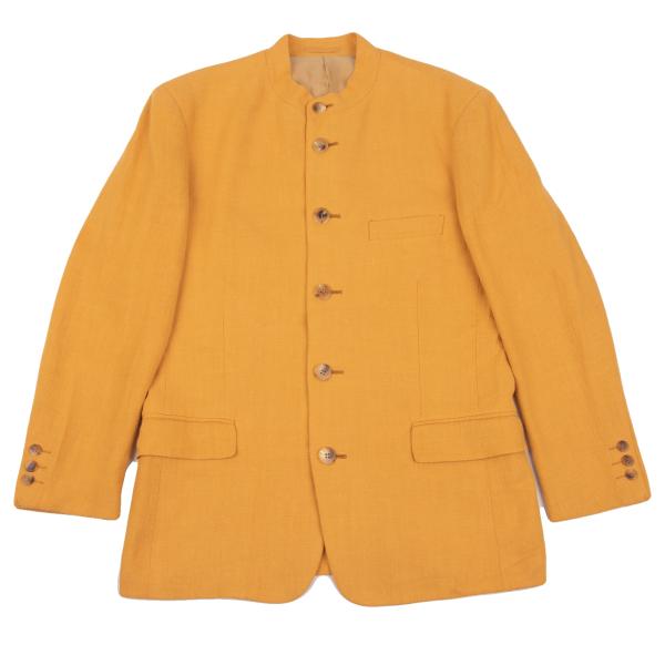 【ISSEY MIYAKE】リネンジャケットM 楽天市場】【中古】 イッセイミヤケメンISSEY MIYAKE MEN コットン