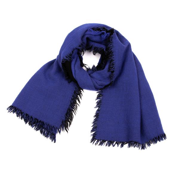 楽天市場】ヨウジヤマモト ストール ブラック グレー FH-L08-064