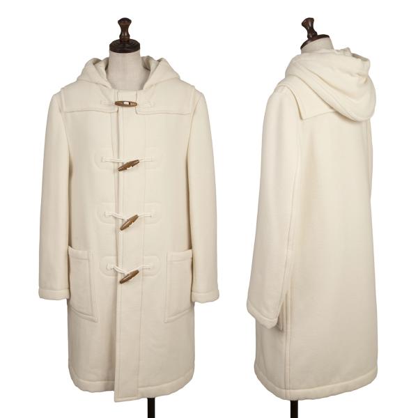 【中古】 トリココムデギャルソンtricot COMME des GARCONS アンゴラ混羊毛中綿ダッフルコート 皮膚軟化剤M【レディース】