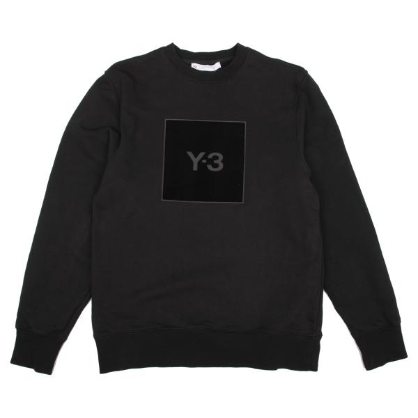 楽天市場】Y-3 ワイスリー スウェット 爆走黒鴉 刺繍 クルーネック
