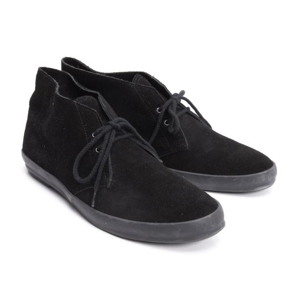 【中古】 ワイズフォーメンY's for men スウェードレースアップシューズ 黒4 (26.5位)【メンズ】｜PLAYFUL