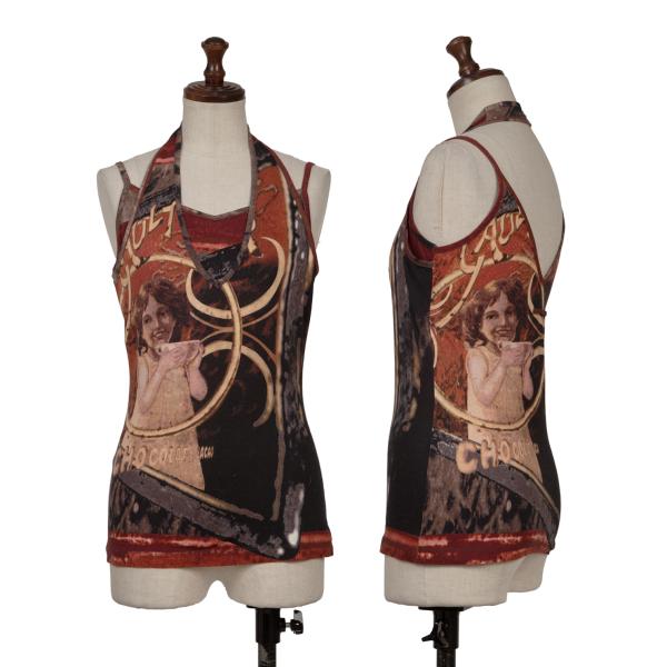JEAN-PAUL GAULTIER（ゴルチエ） ショート キャミソール 40 JEAN-PAUL GAULTIER（ゴルチエ） ショート キャミソール 40
