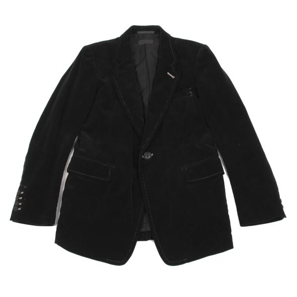 【中古】 ワイズフォーメンY\u0027s for men 染めコール天1B上衣 黒2【メンズ】