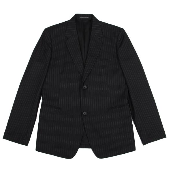 ヨウジヤマモト コスチュームドオム 19AW ウールチェスターコート 黒　2 imgrc0102349776.jpg