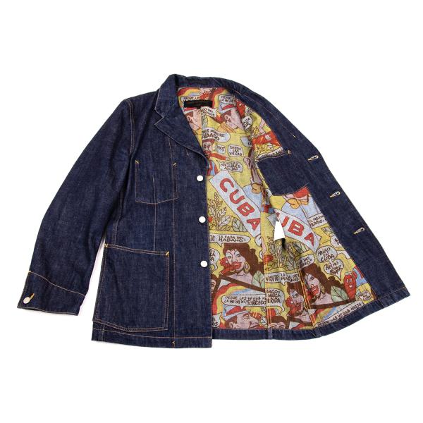 COMME des GARÇONS ファー付きデニムジャケット M 大人上品なおすすめコーデ des 2025年最新】COMME GARCONS G