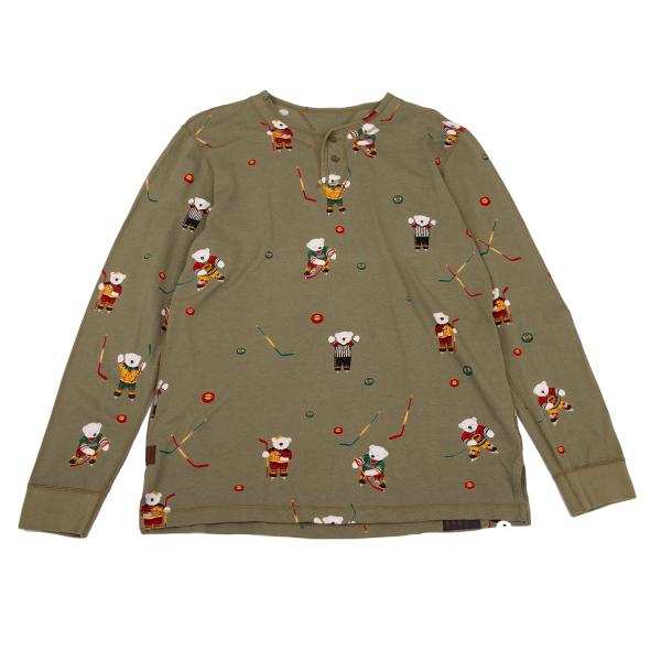 楽天市場】【中古】 パパスPapas チェーンステッチ刺繍ヘンリー