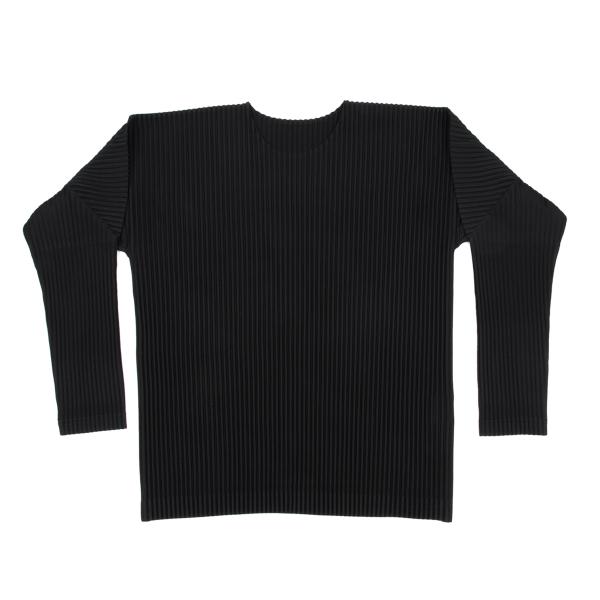 オムプリッセ イッセイミヤケ プリーツ 長袖 Tシャツ ブラック　サイズ2 楽天市場】【イッセイミヤケ】Issey miyake HOMME PLISSE オム
