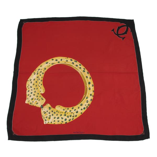 楽天市場】カルティエ CARTIER パンテール シルク ミニ スカーフ