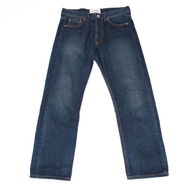 【中古】 ジュンヤワタナベ コムデギャルソンJUNYA WATANABE COMME des GARCONS denim セルビッチデニムストレートパンツ インディゴブルーS【レディース】｜PLAYFUL