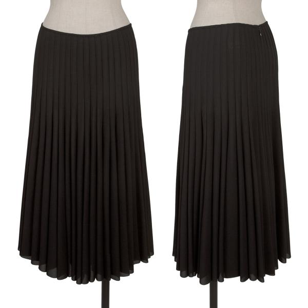 【中古】 ジュンヤワタナベ コムデギャルソンJUNYA WATANABE COMME des GARCONS ポリアコーディオンプリーツスカート 黒XS【レディース】｜PLAYFUL