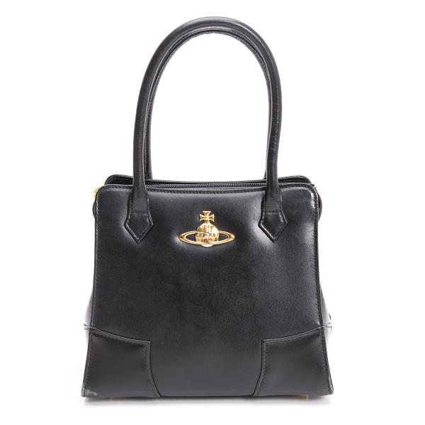 vivienne westwood ハンドバッグ オーブ レザー 黒　中古美品 楽天市場】【中古】【バッグ】Vivienne Westwood ヴィヴィアン