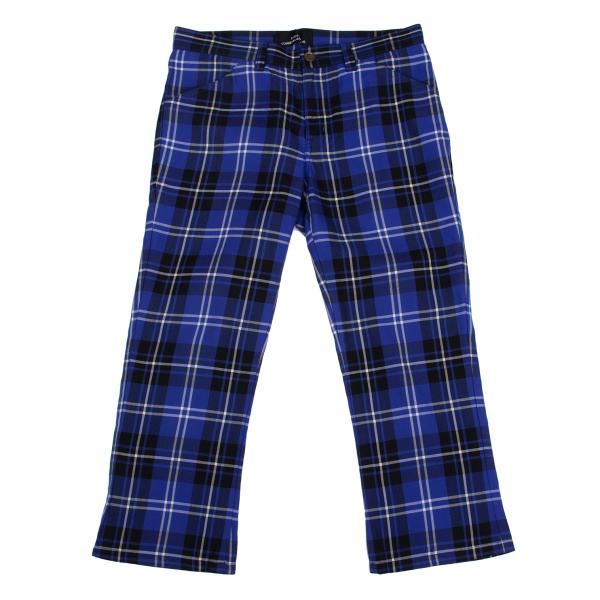 【GW限定価格】トリココムデギャルソン　チェック　サルエルパンツ ロング　L 140-902505060021_1.jpg