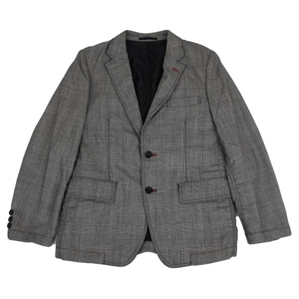 楽天市場】【中古】COMME des GARCONS13AW ギンガムチェックジャケット