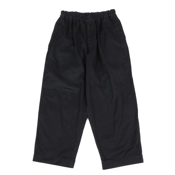 美品！2019 年製コムデギャルソンオムプリュス ポリエステル縮絨パンツ COMME des GARCONS HOMME PLUS - 新品未使用 コムデギャルソン