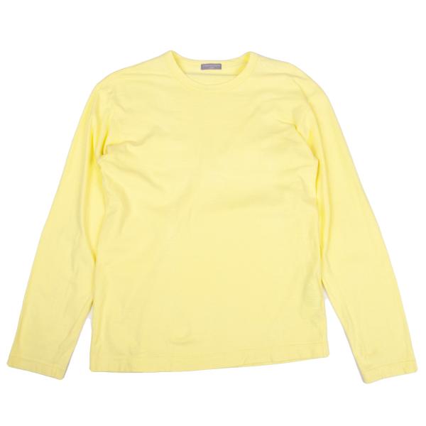 【中古】 コムデギャルソン オムCOMME des GARCONS HOMME コットンカットソー 薄黄色M位【メンズ】|PLAYFUL