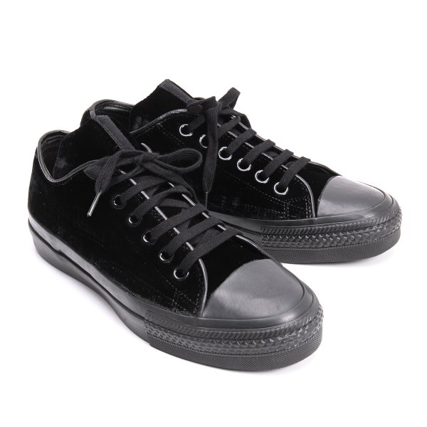 【中古】 ヨウジヤマモト ファムYohji Yamamoto FEMME ベロアローカットスニーカー 黒XS(23.5位)【レディース】