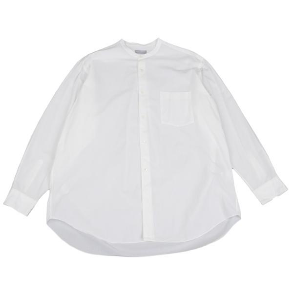 【中古】 コムデギャルソン オムCOMME des GARCONS HOMME コットンバンドカラーシャツ オフM位【メンズ】|PLAYFUL