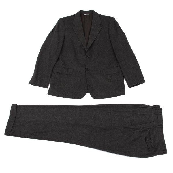 papas パパス 麻100% スーツ セットアップ リネン 上下 古着 1240001074246_1.jpg