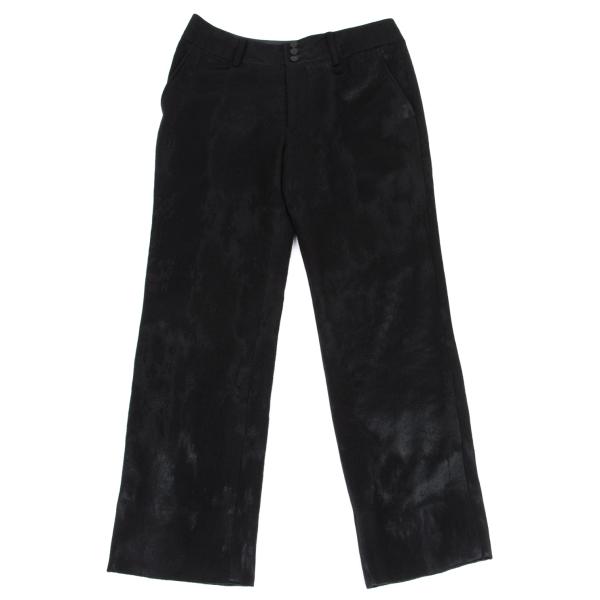 【中古】 ジャンポールゴルチエ クラシックJean Paul GAULTIER CLASSIQUE まだらジャガードパンツ 黒48【メンズ】｜PLAYFUL 31,222円