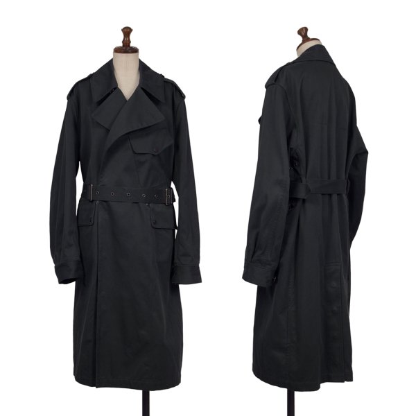 【中古】 ジュンヤワタナベ コムデ給仕JUNYA WATANABE COMME des GARCONS コットンモーターサイクルコート 濃紺色XS【レディース】