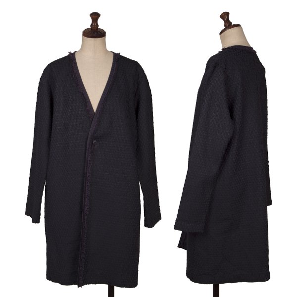 【中古】 イッセイミヤケISSEY MIYAKE フリンジデザインスケイルプリーツ1Bジャケット 紫2【レディース】|PLAYFUL