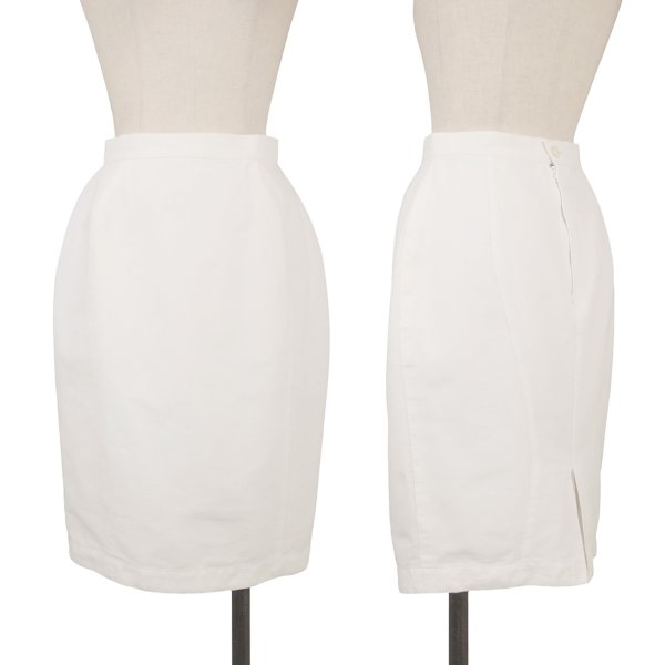【中古】 ティエリーミュグレーThierry Mugler 綿織物台形スコート オフ63-90【レディース】